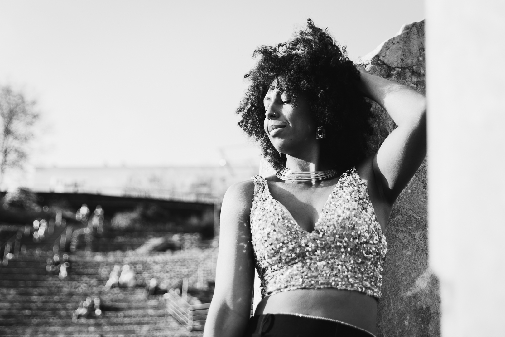 Portrait, danseuse, Lynn Diva, Waacking dance, Lyon