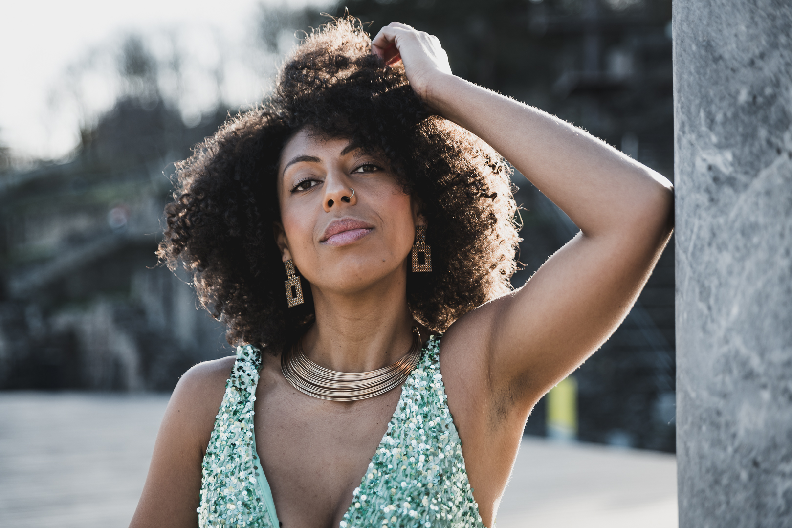 Portrait, danseuse, Lynn Diva, Waacking dance, Lyon