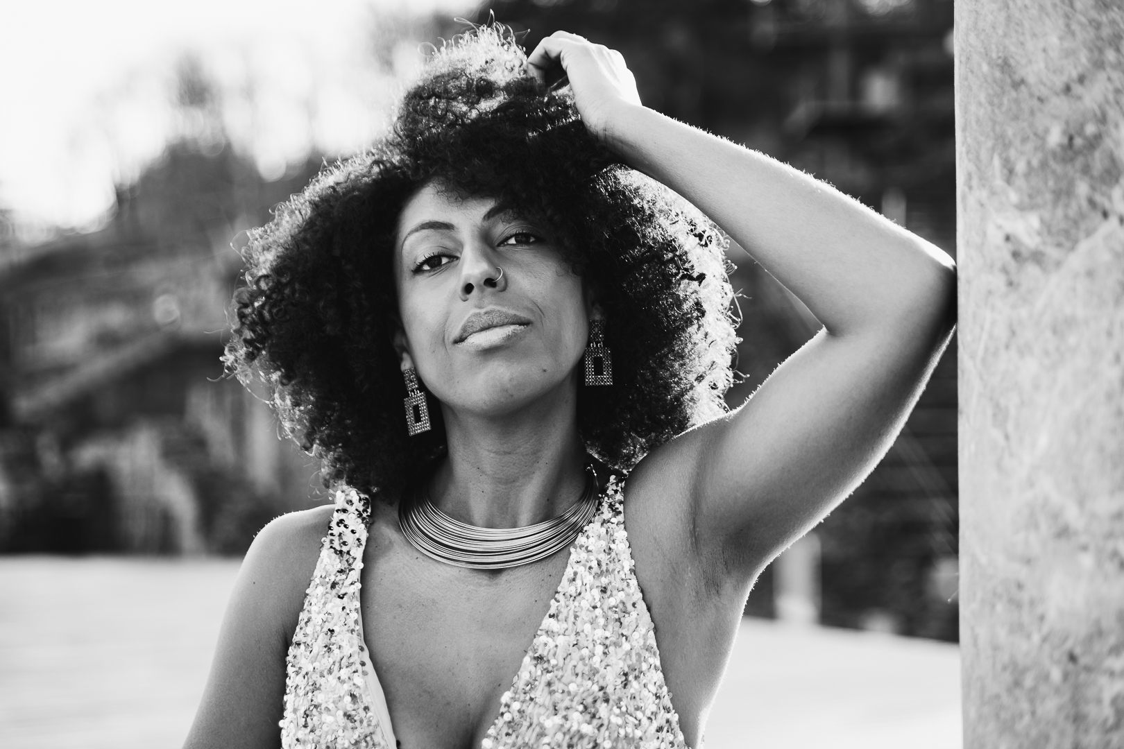 Portrait, danseuse, Lynn Diva, Waacking dance, Lyon