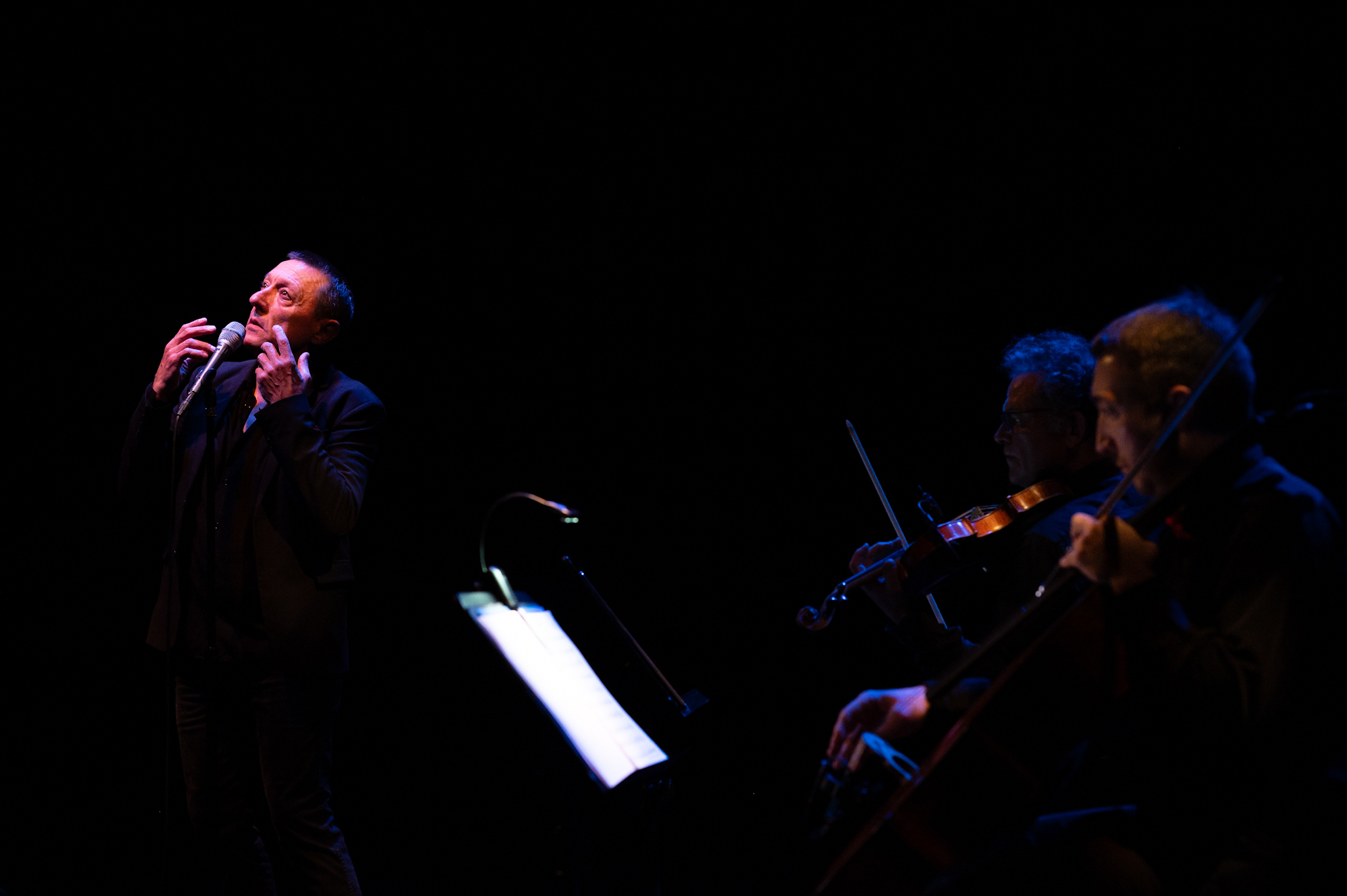 Photographie pour le spectacle Quatuor Reggiani de la Cie Scéna Viva, à Lyon/Villeurbanne, Espace Tonkin, musique classique, théâtre