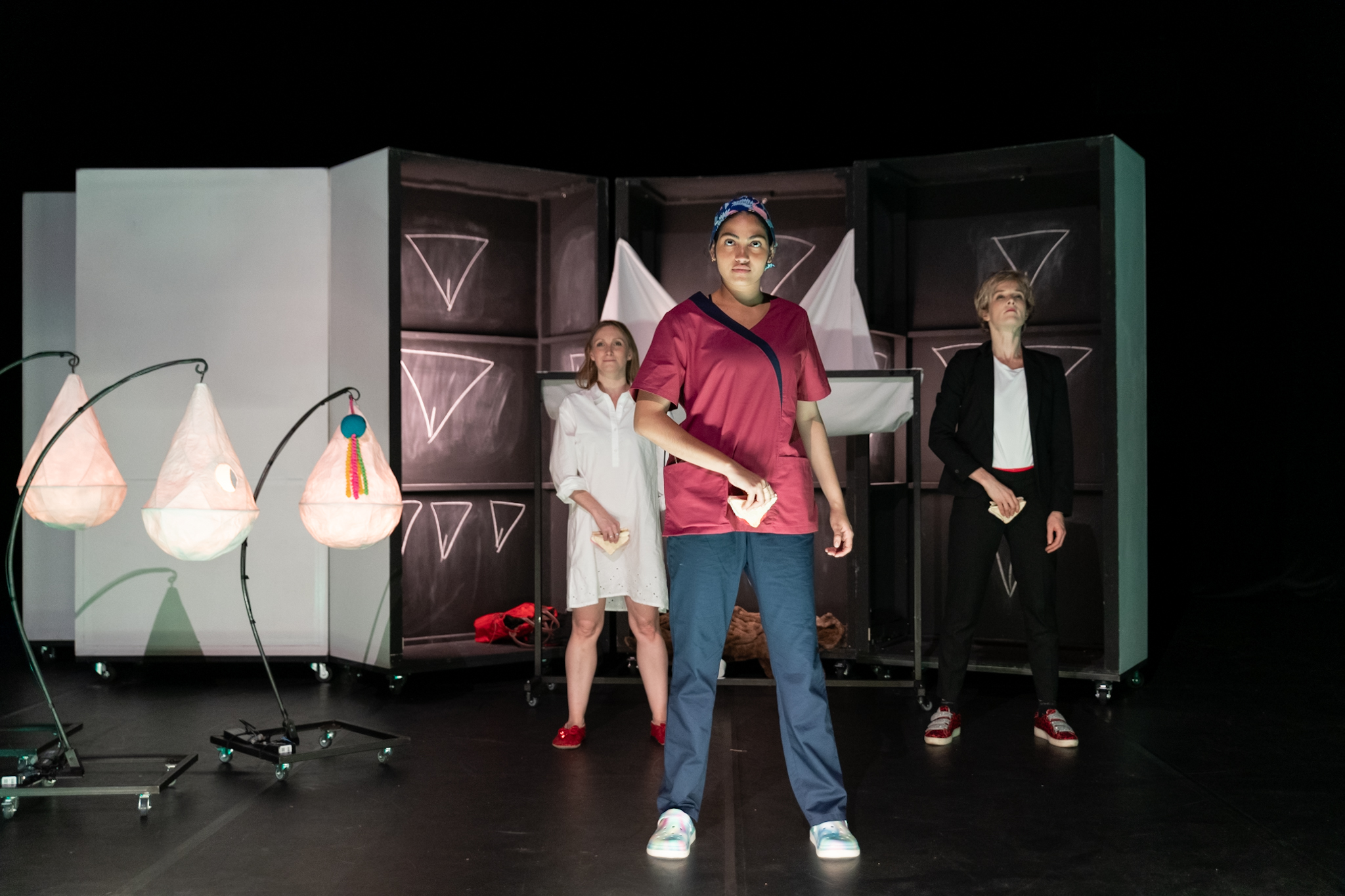 Photos, Cie La Bande à Mandrin, Héroïnes, Espace Jean Vilar de Bourgoin-Jallieu, Théâtre.